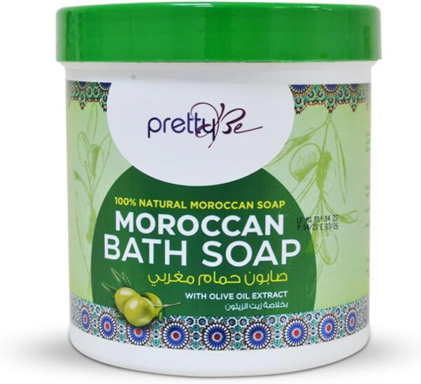 Pretty Be Natural Moroccan Bath Soap with Olive Oil Extract - 1000ml