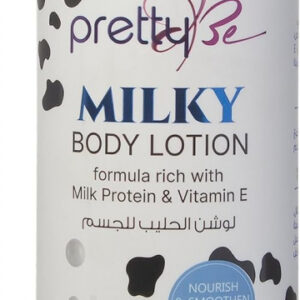 Pretty Be Body Lotion - Make Skin Smoother and Beautiful - with Milk Protein and Vitamin E - 1000Ml E