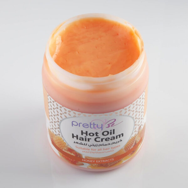 Pretty Be Hot Oil Hair Cream with Honey Extracts, Suitable for All Hair Types - 1000Ml