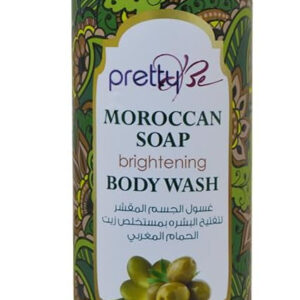 Pretty Be Moroccan Soap Brightening Body Wash with Natural Olive Oil Extracts, 1000Ml