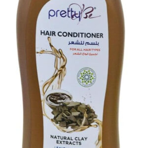 Pretty Be Natural Clay Extracts Hair Conditioner, for All Hair Types, 1000Ml