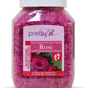 Pretty Be Soothing Foot Salt with Rose, Pink Himalayan Sea Salt with Rose Oil - 1.5 Kg