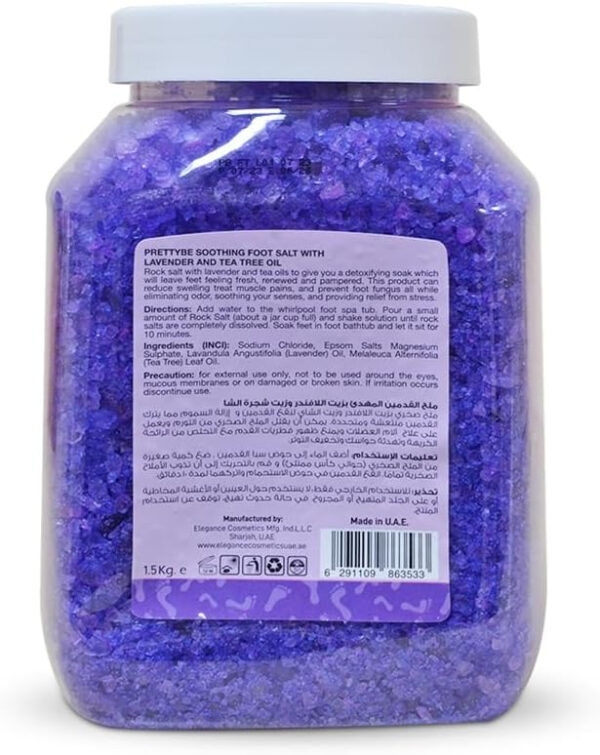 Pretty Be Soothing Foot Salt with Lavender - 1.5 Kg