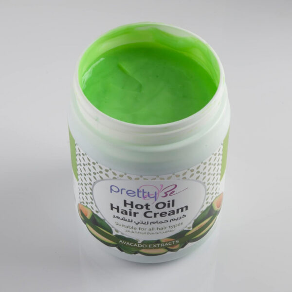 Pretty Be Hot Oil Hair Cream with Avacado Extracts, Suitable for All Hair Types - 1000Ml