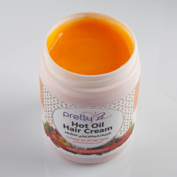 Pretty Be Hot Oil Hair Cream with Mixed Fruits Extracts, Suitable for All Hair Types - 1000Ml