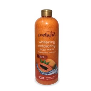 Pretty Be Whitening Exfoliating Body Wash with Papaya Extract 1000 ml